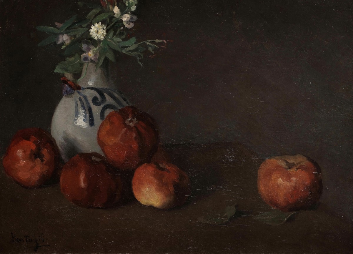 "Painting. Still life" by Périclès Pantazis
