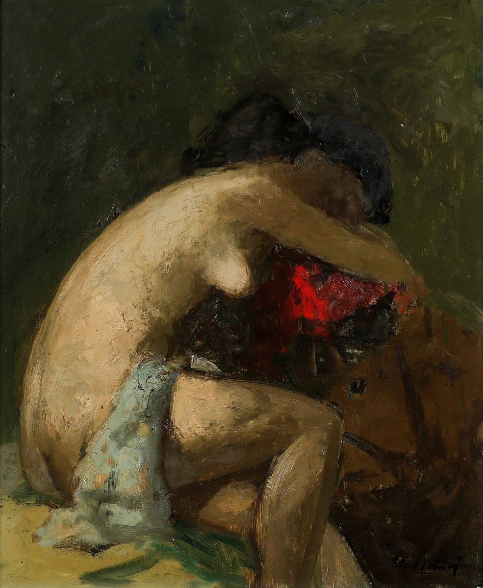 "Painting. Nude" by Börje Hedlund
