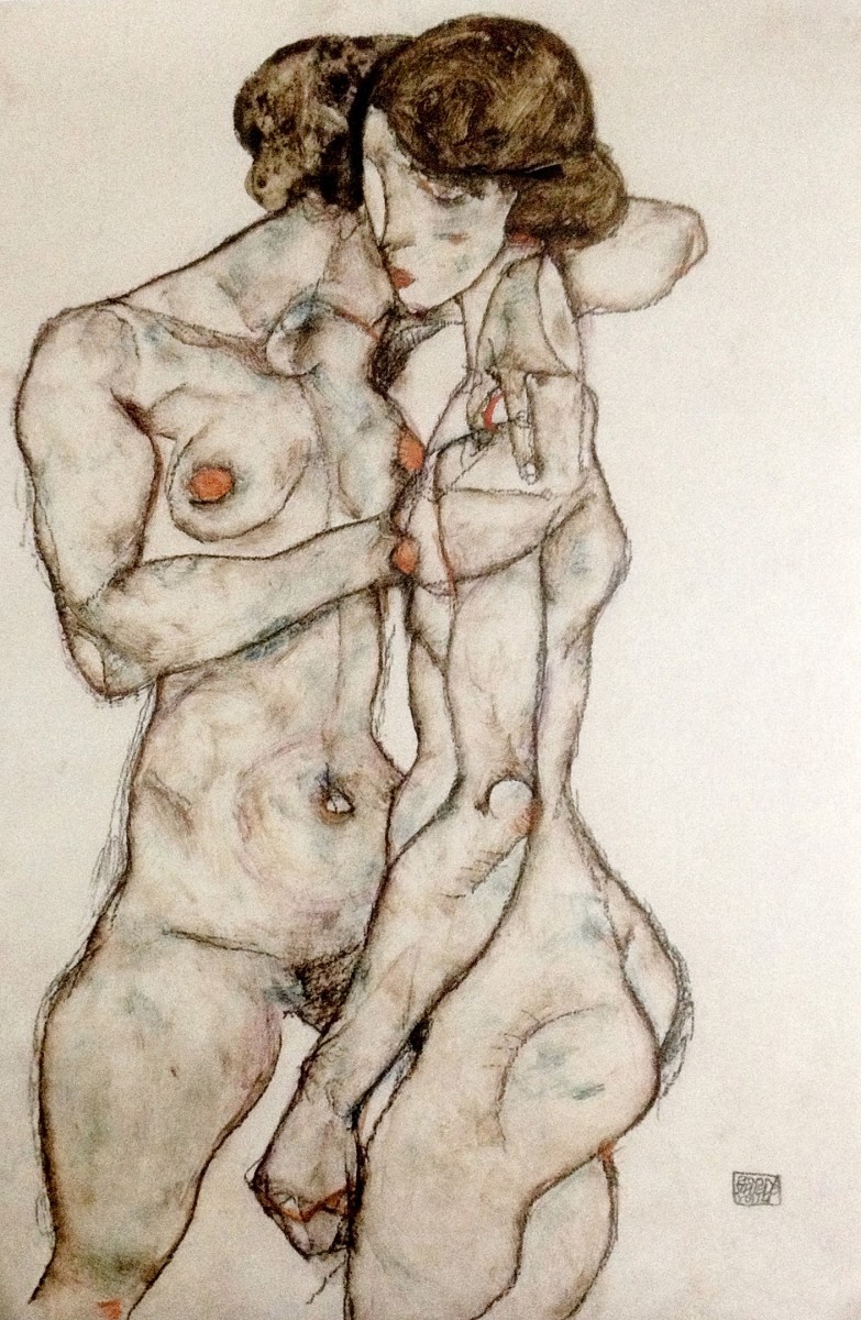 "Drawing. Nude" by Egon Schiele