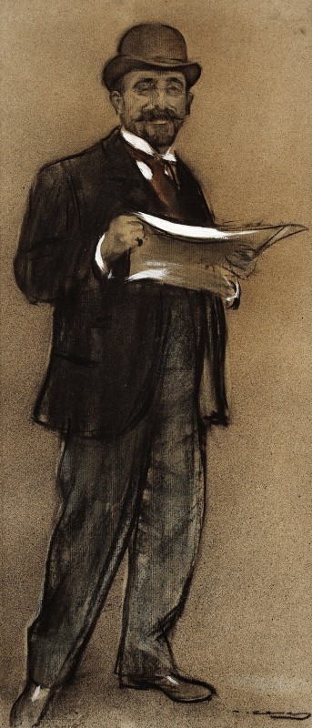 "Painting. Figure" by Ramon Casas