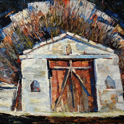 "Etude" by Anatol Ghimpu, 2005, 300x400mm, oil on canvas