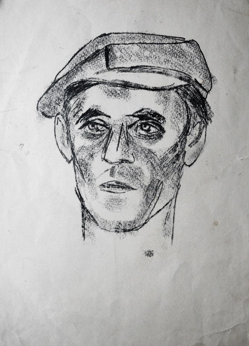 "Drawing. Portrait" by Ion Jumati