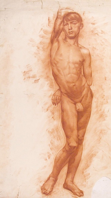 "Desen. Nud" by Aleksandr Yevgenevich Yakovlev