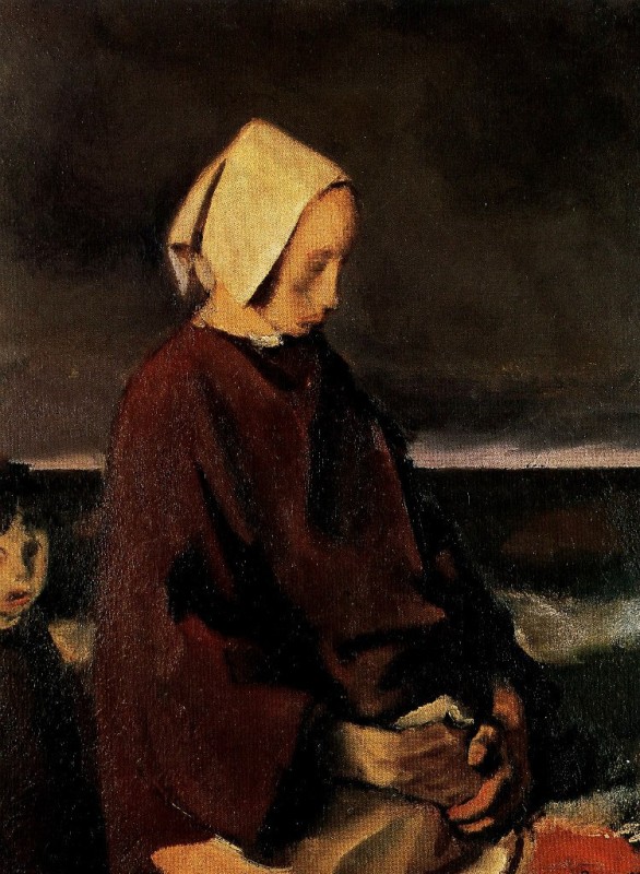 "Painting. Figure" by Corneliu Baba
