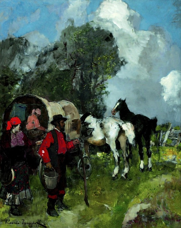 "Compoziție" by Alessio Issupoff