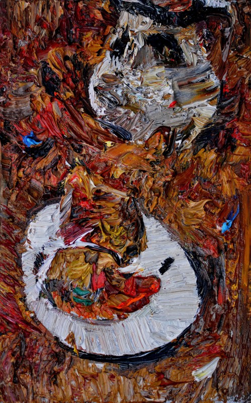 "Painting. Pleinair. Long term" by Diana Rumeghea, 400x250mm, oil on canvas