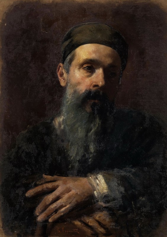 "Pictură. Figură / semifigură" by Gaetano Esposito