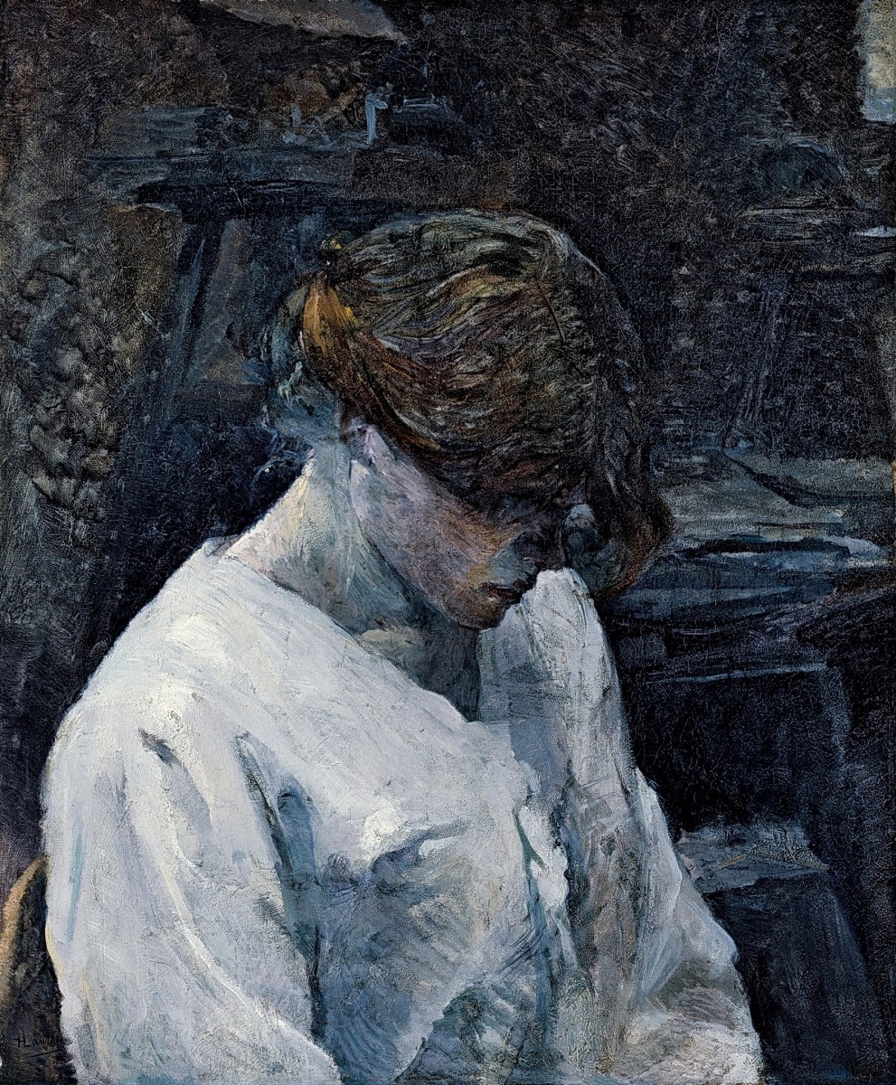 "Живопись. Портрет" by Хенри де Тоулоусе-Лаутреc