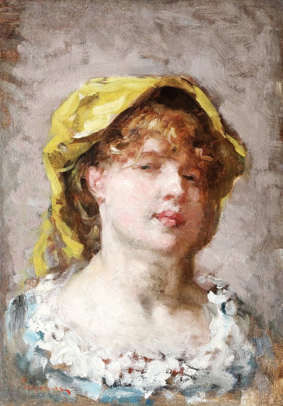 "Painting. Portrait" by Nicolae Grigorescu
