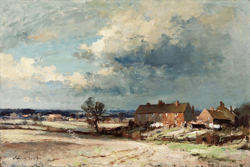 "Pictură. Peisaj" by Edward Seago