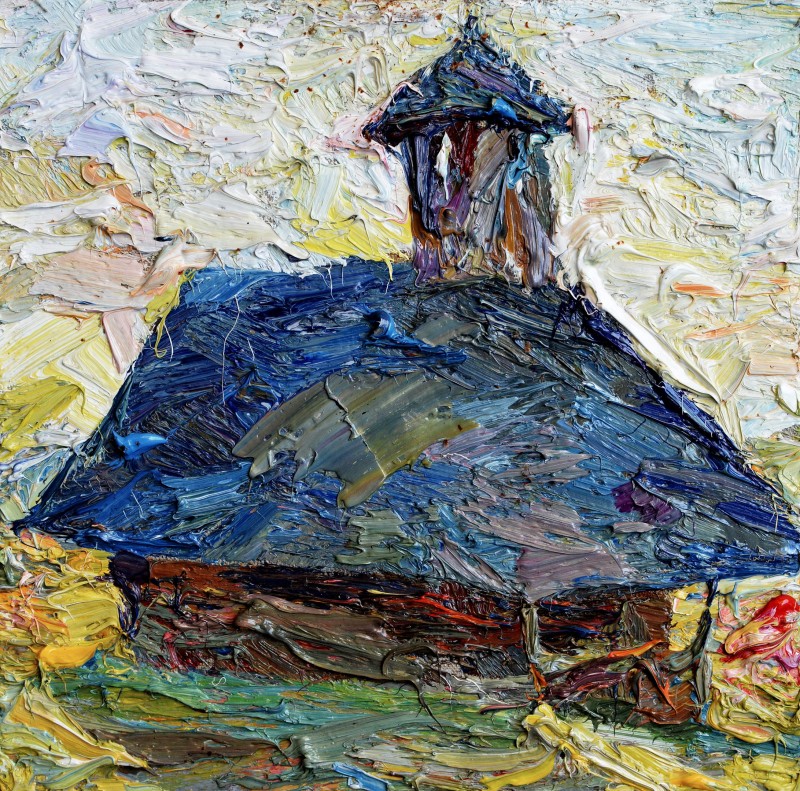"Pictură. Pleinair. Pleinair România" by Cezar Ciobanu, ulei pe pânză