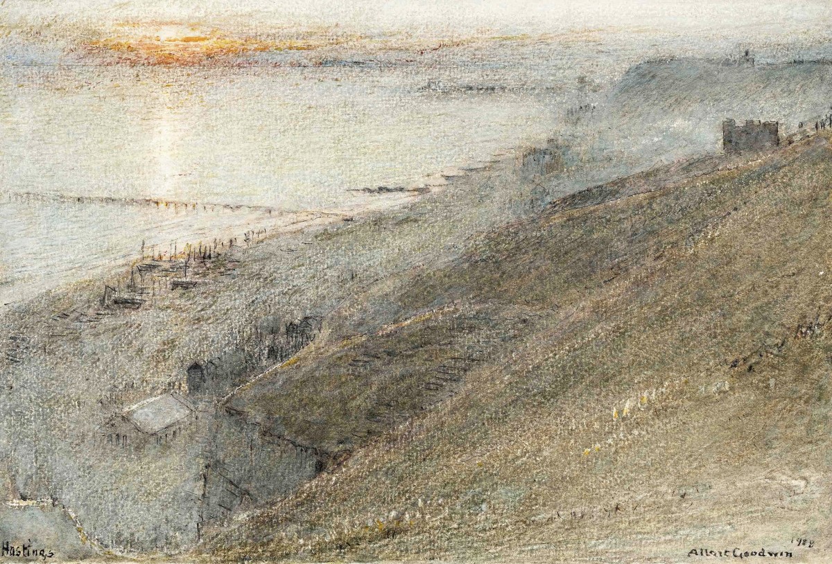"Painting. Marine landscapes" by Albert Goodwin