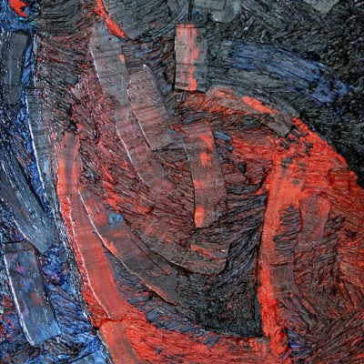 "Compoziție. Nud" by Alexandra Clapatiuc, 2010, 600x300mm, oil on canvas