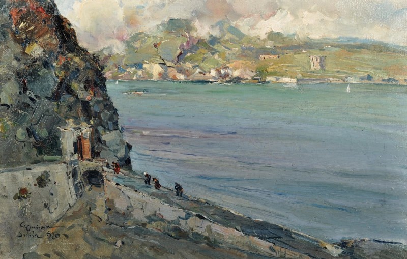 "Painting. Marine landscapes" by Giuseppe Casciaro