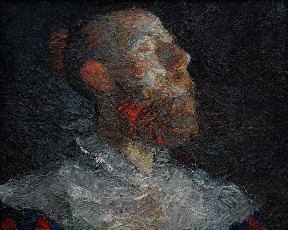 "Portrait" by Ion Golubei, 2015, 400x500mm, oil on canvas