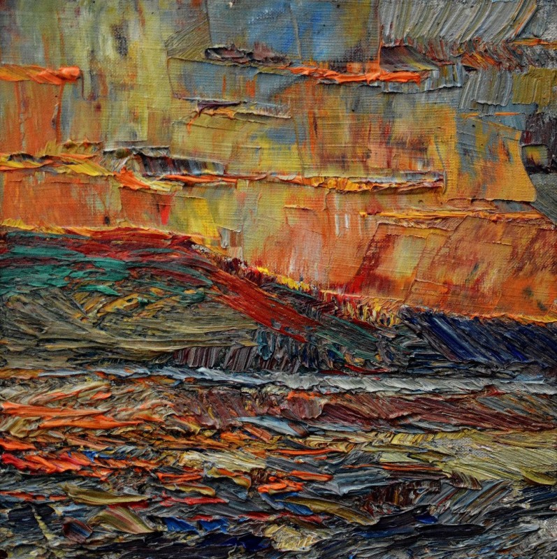 "Pictură. Peisaj. Pleinair. Pleinair în Moldova" by Ion Golubei, ulei pe pânză