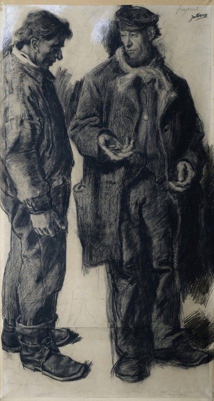 "Desen. Oameni" by Jan Toorop