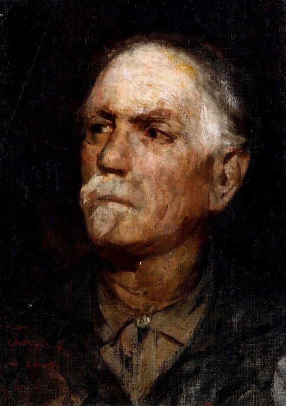"Painting. Portrait" by 19 th. -
