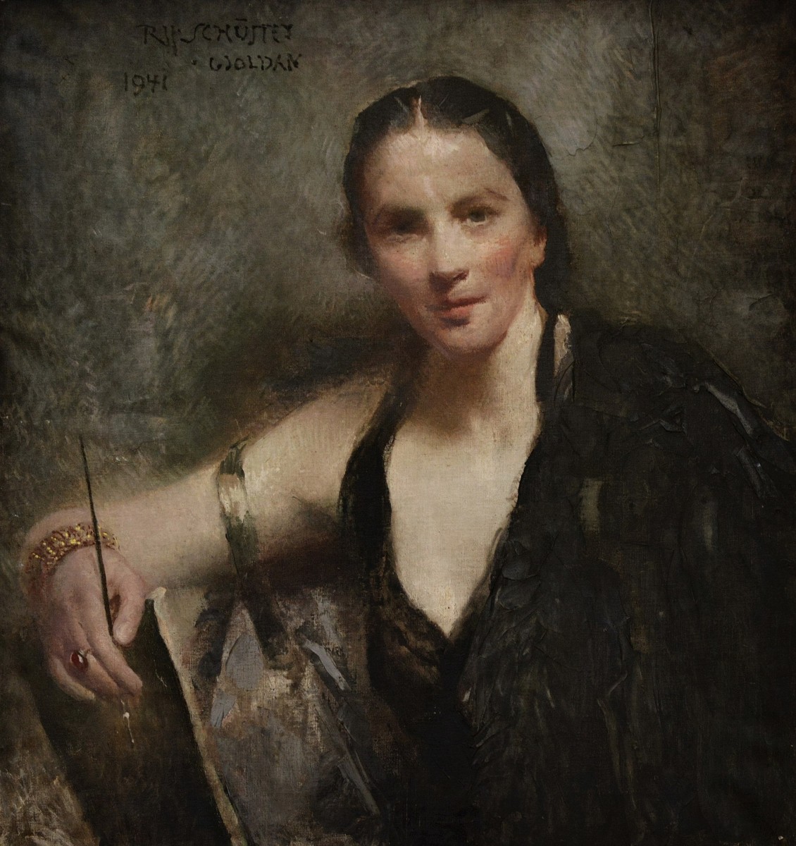 "Painting. Figure" by Raffael Schuster-Woldan