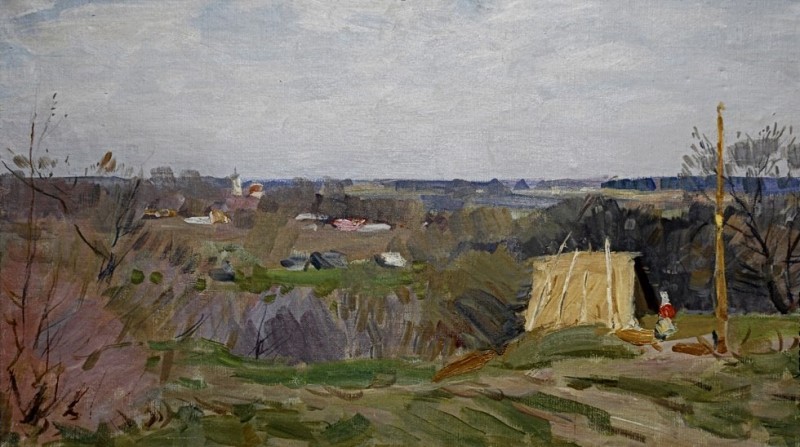 "Pictură. Peisaj" by Viktor Grigorievich Tsyplakov