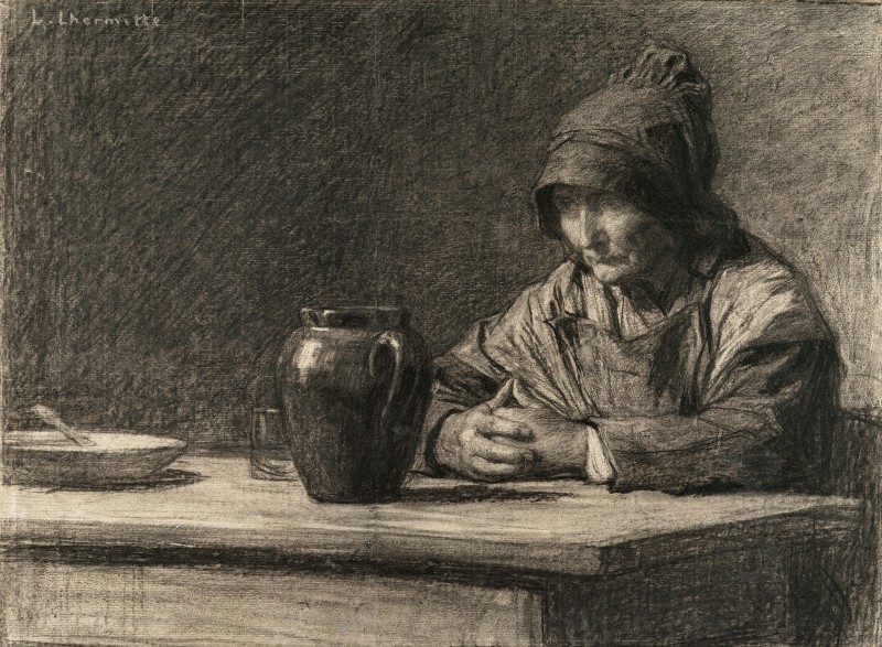 "Composition" by Léon Augustin Lhermitte