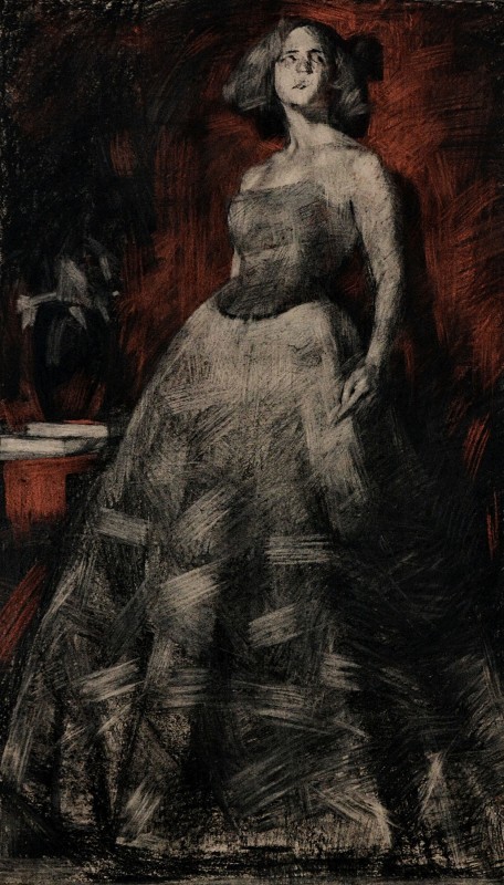 "Figură în interior" by Cаролина Леагул, 2014