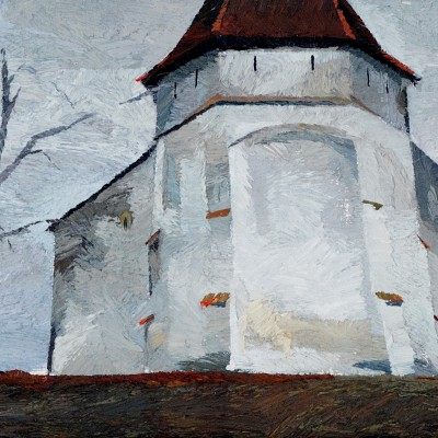 "Transilvania" by Anatol Ghimpu, 2013, 420x680mm, ulei pe pânză