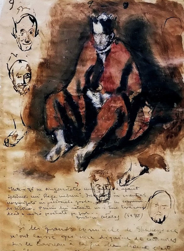 "Compoziție" by Corneliu Baba