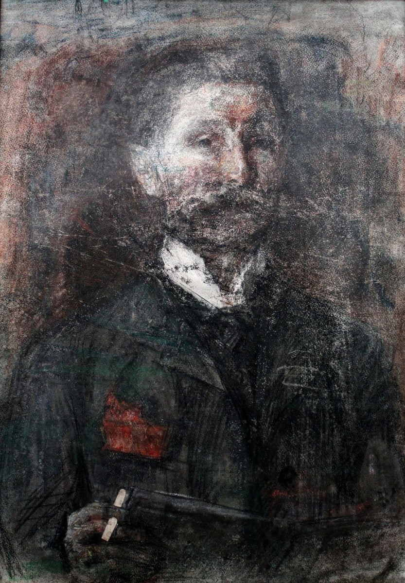 "Pictură. Portret" by Mikhail Vrubel