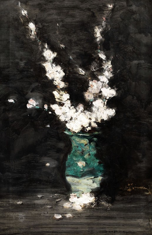 "Painting. Flowers" by Eustațiu Stoenescu