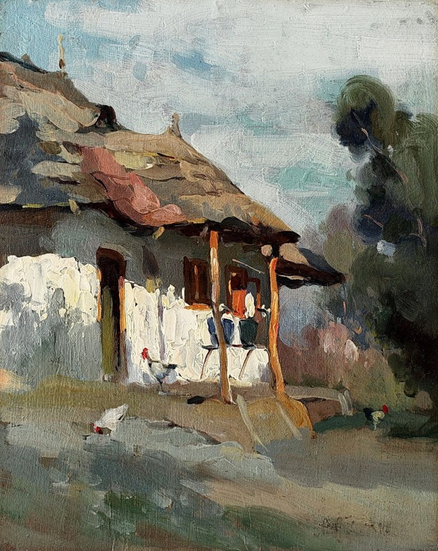 "Painting. Rural" by Aurel Băeșu