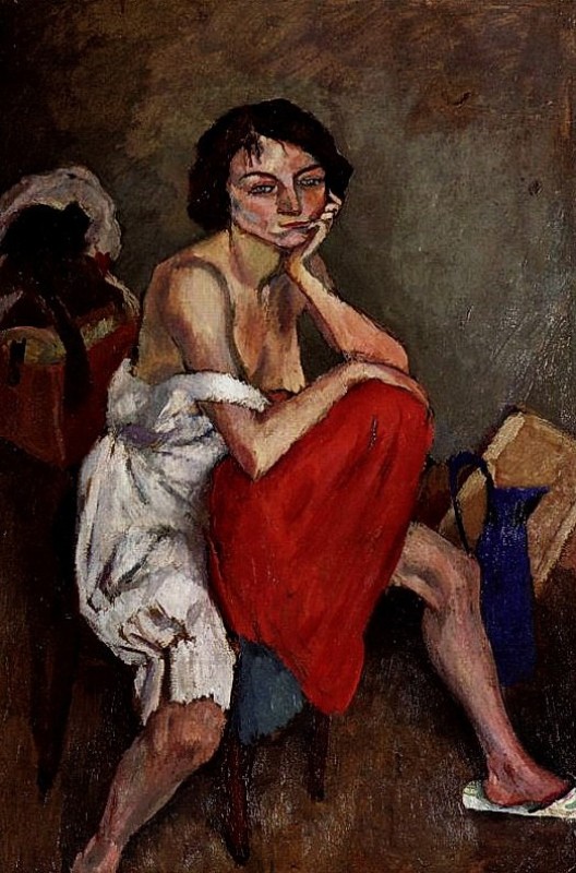 "Composition" by Jules Pascin