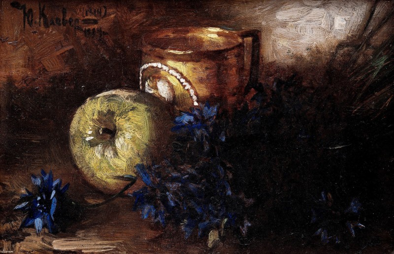"Painting. Still life" by Julius (Yulevich) von Klever