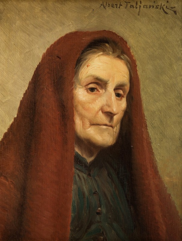 "Pictură. Portret" by Albert Taljanski