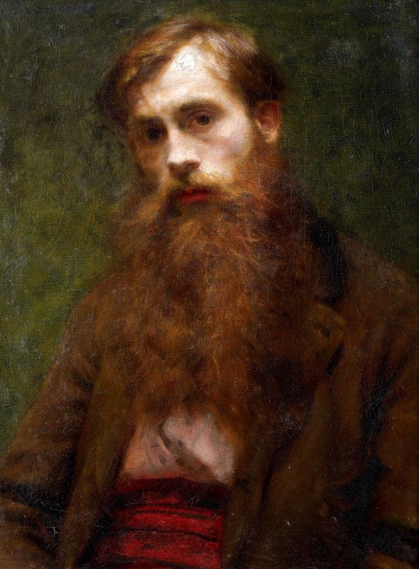 "Pictură. Portret" by Émile Bastien-Lepage