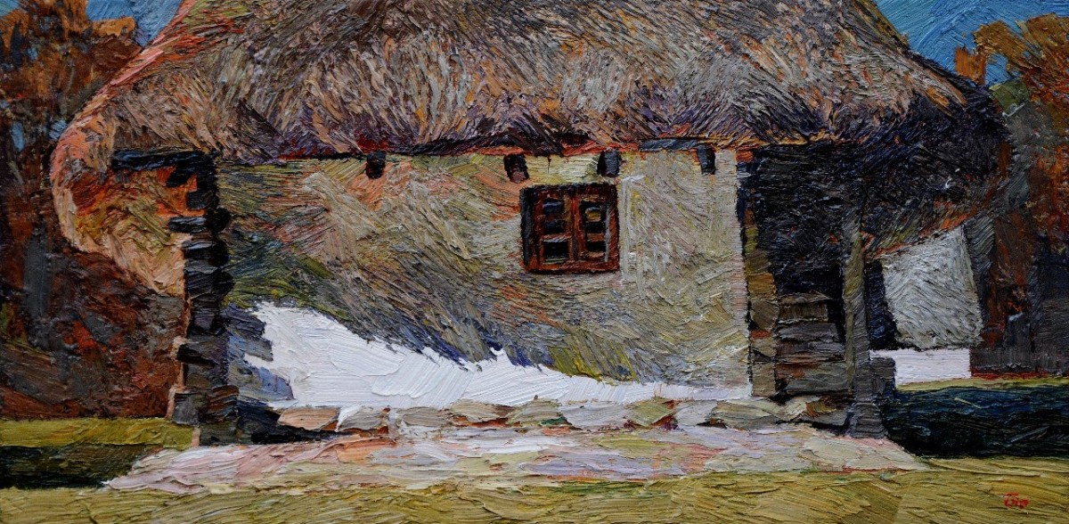 "Etude" by Oxana Țip, 2013, oil on canvas