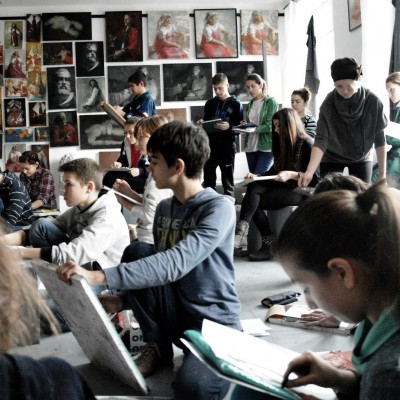 День зарисовок и этюдов в Академическом Лицее Изобразительных Искусств им. Игоря ВИЕРУ