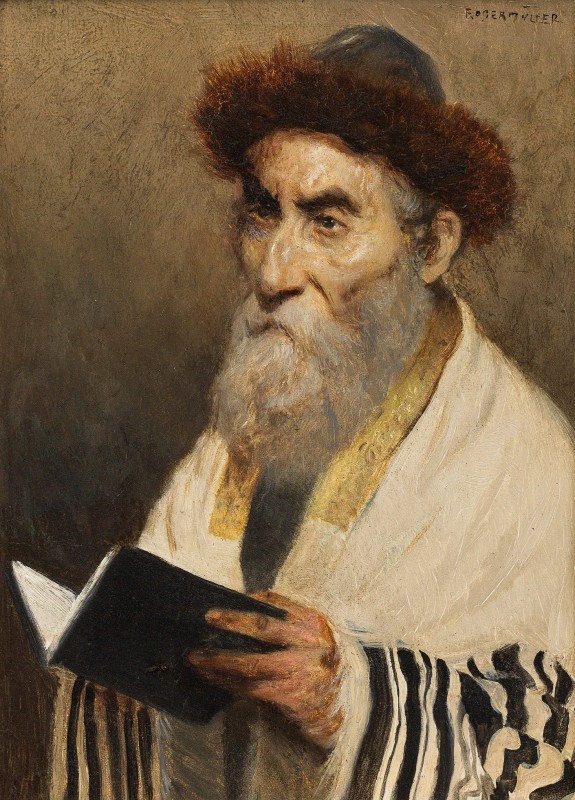 "Pictură. Portret" by Franz Obermüller