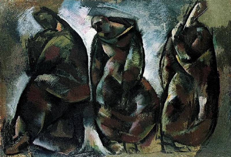 "Composition" by Aba-Novák Vilmos
