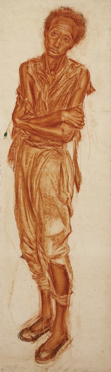 "Drawing. Figure" by Alexandre Yevgenievich Jacovleff