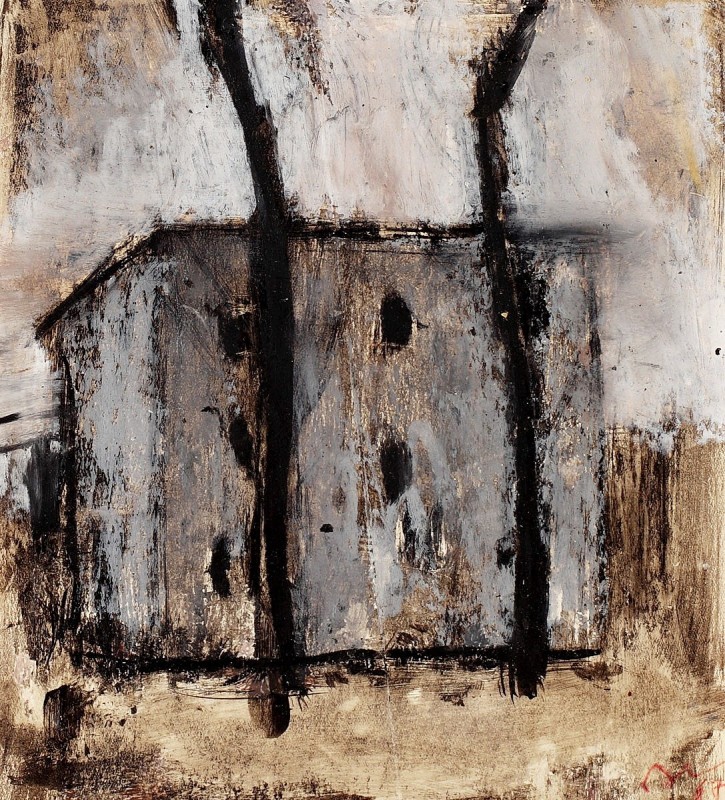 "Compoziție. Urban" by Corneliu Baba