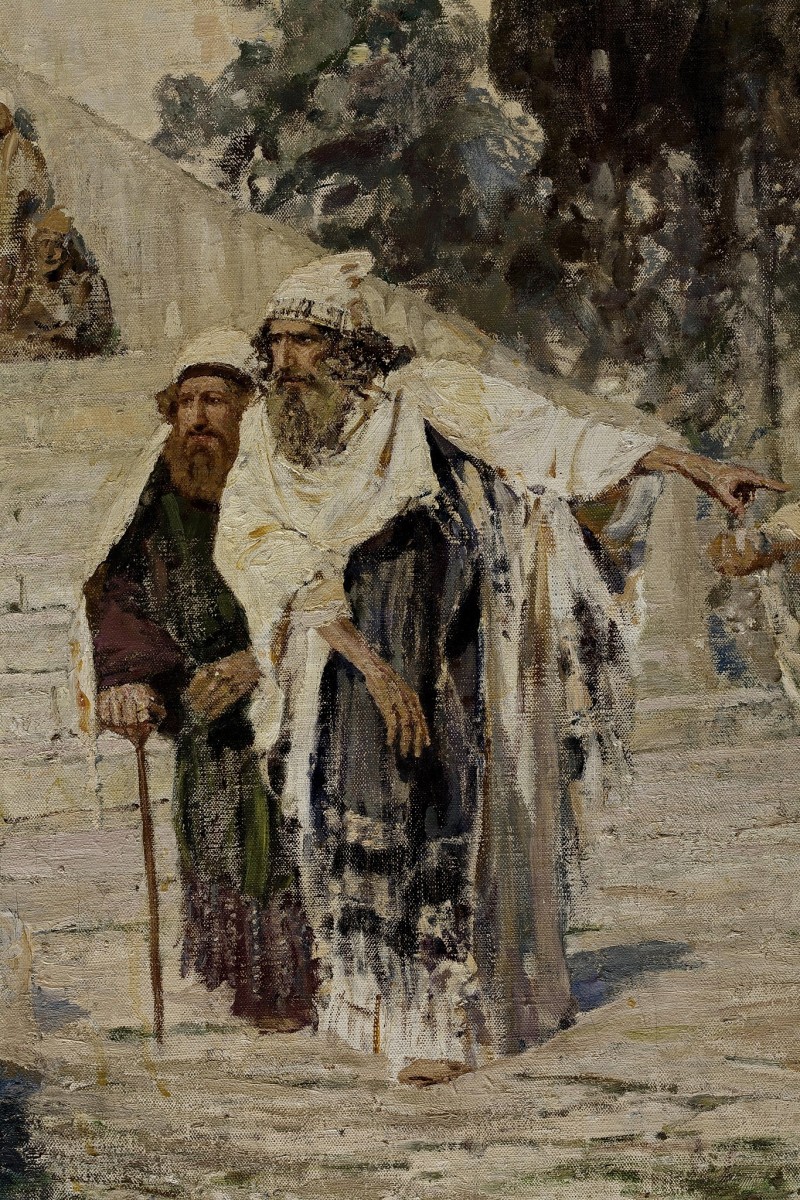 "Композиция" by Васили Дмитриевич Поленов