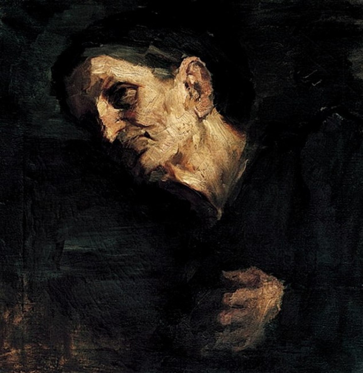 "Pictură. Portret" by Spyros Vikatos