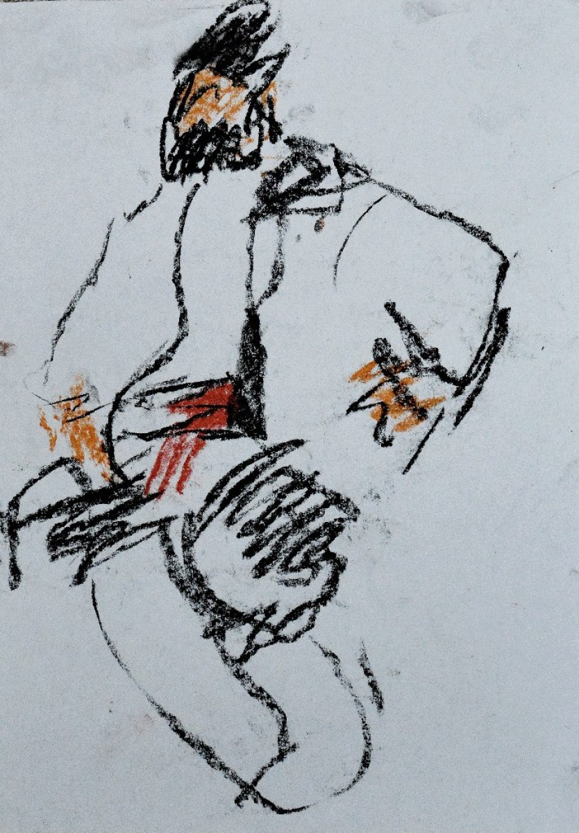 "Schiță / crochiu" by Cezar Ciobanu