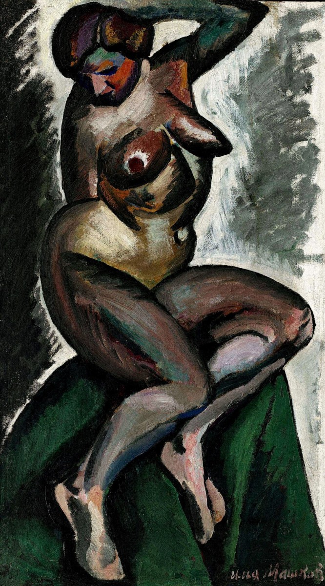 "Pictură. Nud" by Ilya Mashkov