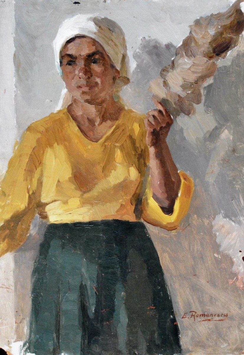 "Painting. Portrait. Figure" by Eleonora Romanescu