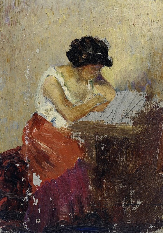 "Compoziție" by Ivan Pavlovich Pokhitonov