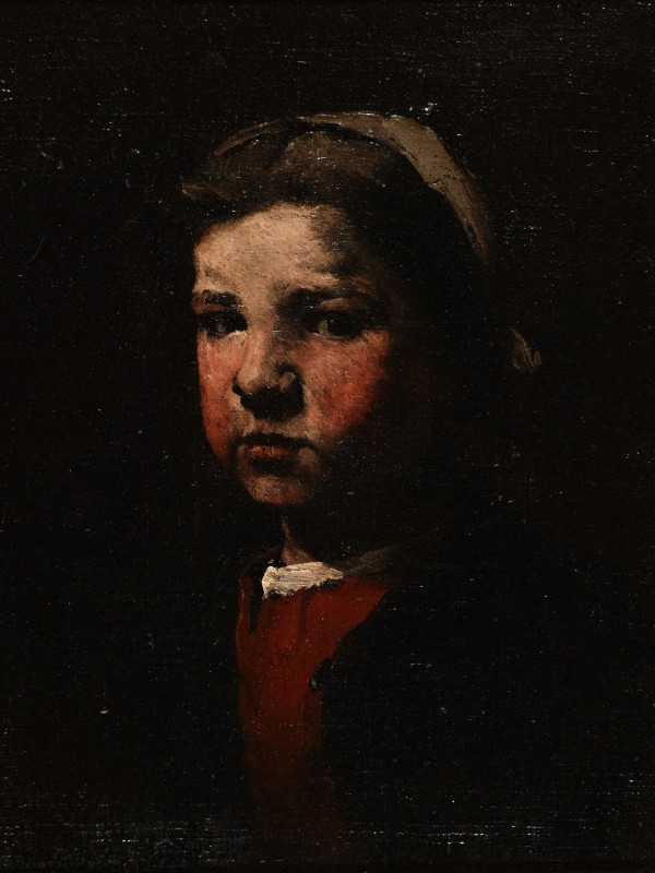 "Pictură. Portret" by Théodule Ribot