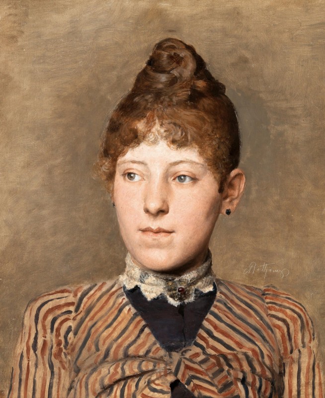 "Pictură. Portret" by Leopold Rothaug