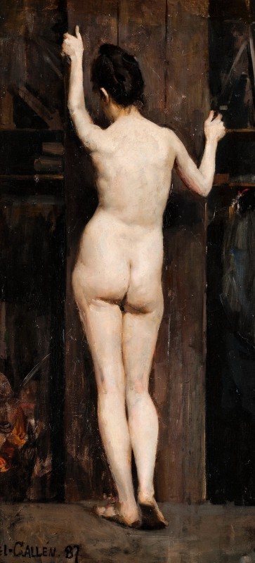 "Pictură. Nud" by Akseli Gallen-Kallela